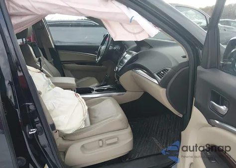 2014 Acura Mdx z USA, uszkodzony, nr VIN 5FRYD4H22EB020259